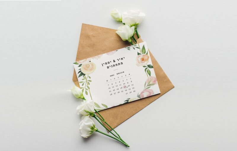 עיצוב הזמנות לאירועים