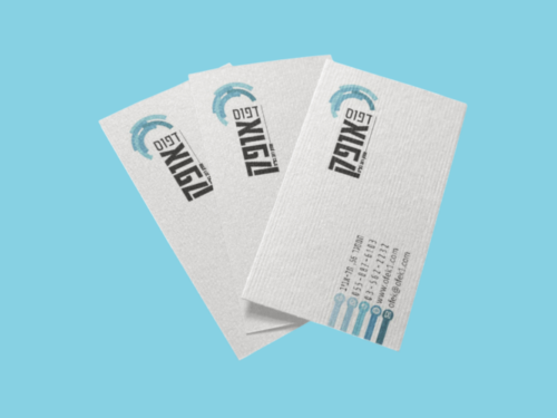 כרטיס ביקור מחוספס