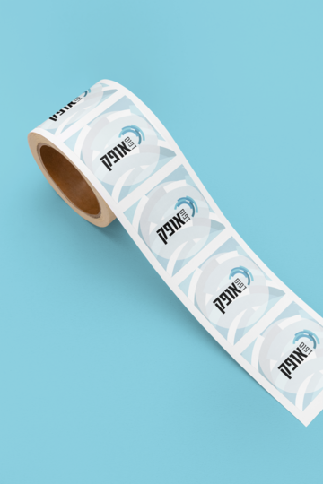 מדבקות בגלילים