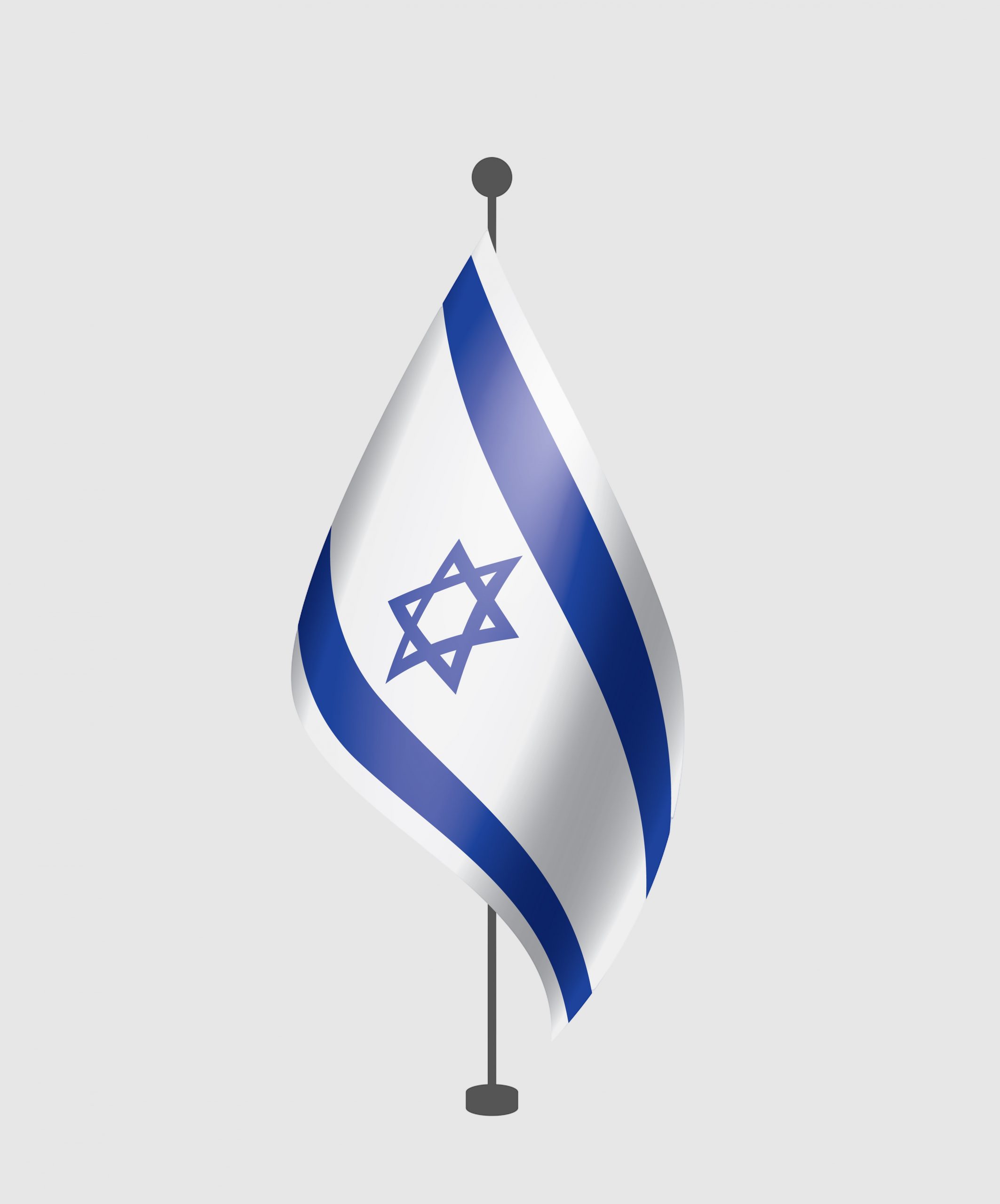 דגל ישראל עם מעמד